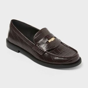 A New Day - Women’s Phyllis Penny Loafers with Memory Foam Ins Brown